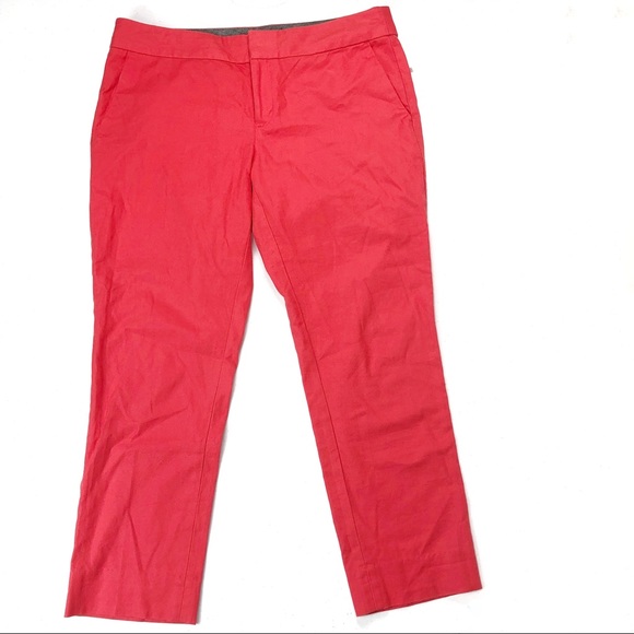 Banana Republic Hampton Fit pink capris sz 6P (33) - Picture 4 of 8
